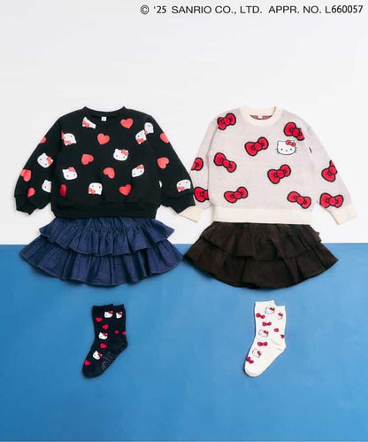 《Hello Kitty》拼色衛衣