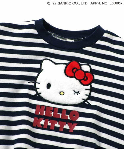 《Hello Kitty》拼色衛衣