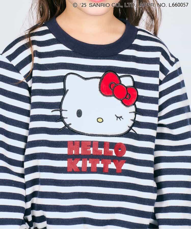《Hello Kitty》拼色衛衣