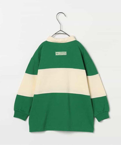 春季拼接長袖橄欖球衫 Link