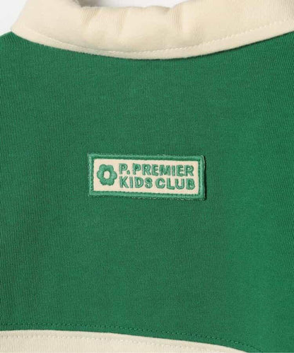 春季拼接長袖橄欖球衫 Link