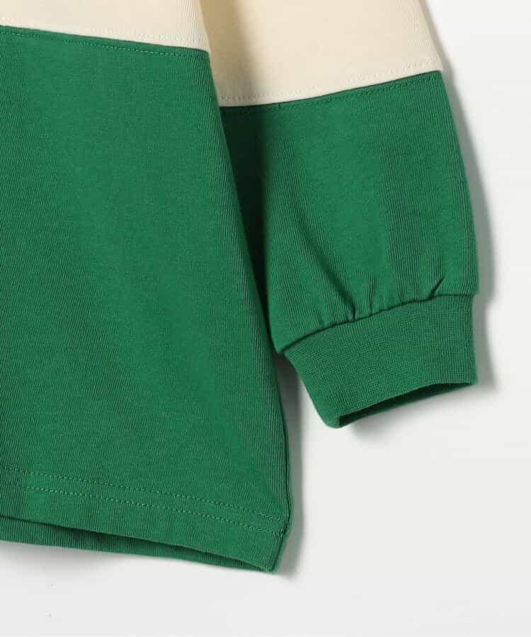 春季拼接長袖橄欖球衫 Link