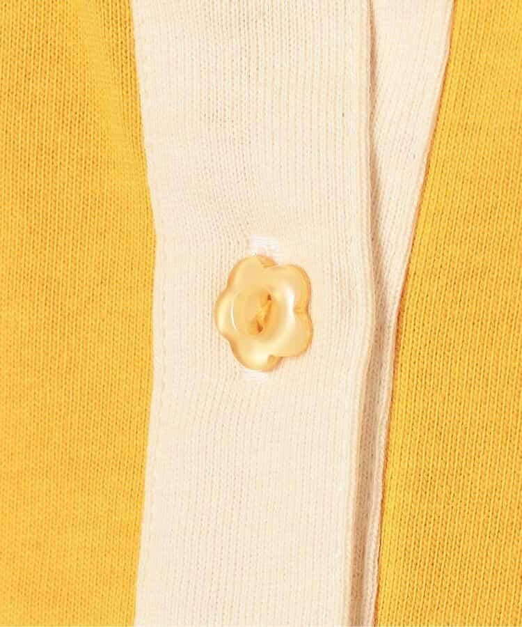 春季拼接色長袖下襬荷葉邊連衣裙 Link