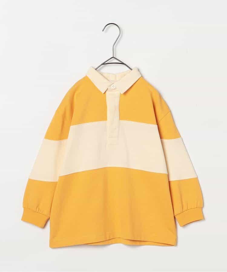 春季拼接長袖橄欖球衫 Link