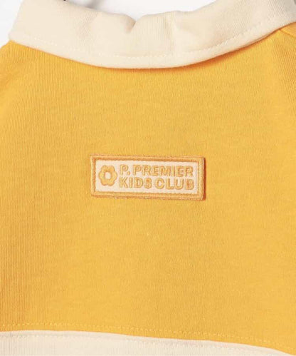 春季拼接長袖橄欖球衫 Link