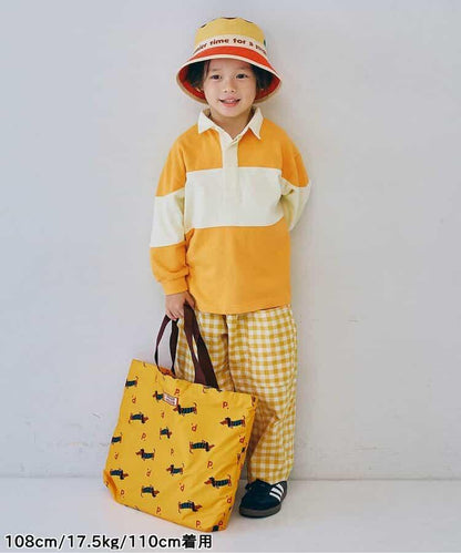 春季拼接長袖橄欖球衫 Link