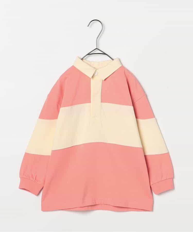 春季拼接長袖橄欖球衫 Link