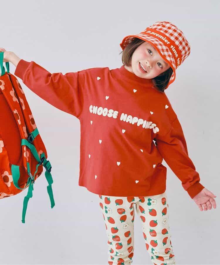 愛心圖案長袖T恤