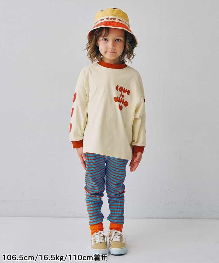 愛心圖案長袖T恤