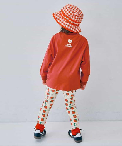 愛心圖案長袖T恤