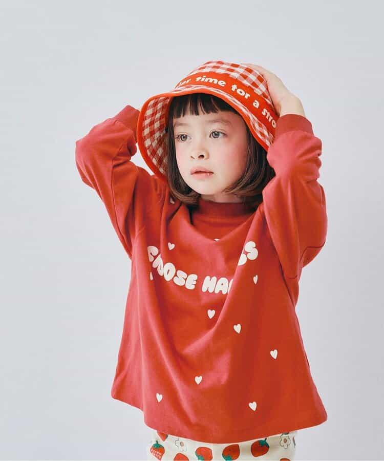 愛心圖案長袖T恤