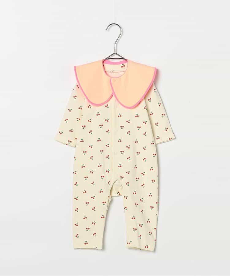 全印花彈力連體衣&圍嘴套裝 Link