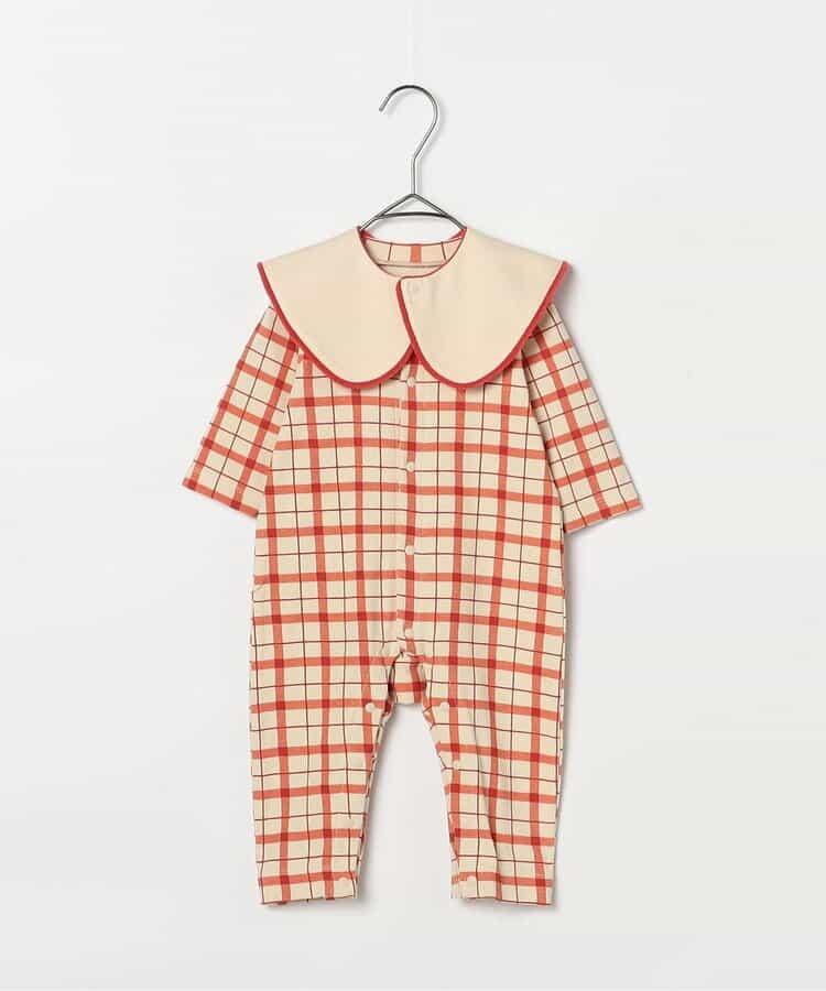 全印花彈力連體衣&圍嘴套裝 Link