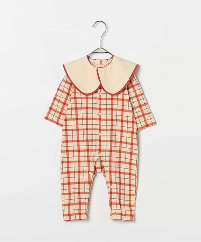 全印花彈力連體衣&圍嘴套裝 Link