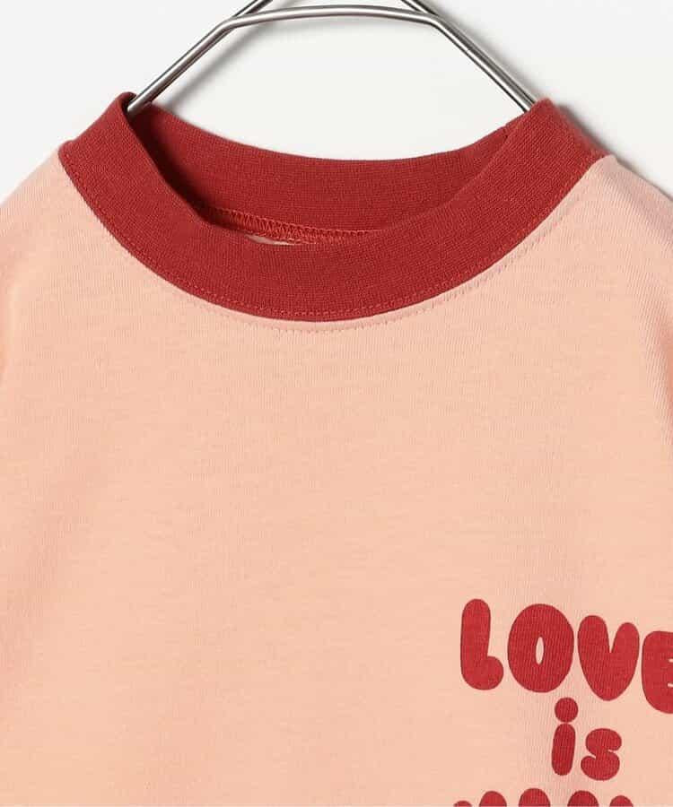 愛心圖案長袖T恤