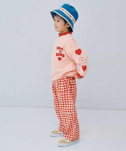 愛心圖案長袖T恤