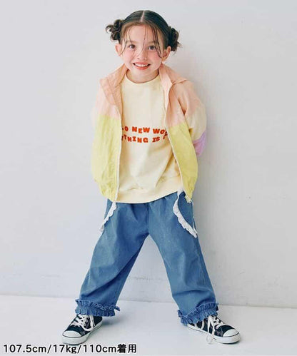 愛心口袋荷葉邊褲 Link