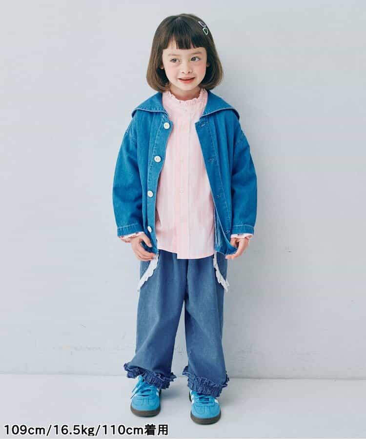 愛心口袋荷葉邊褲 Link