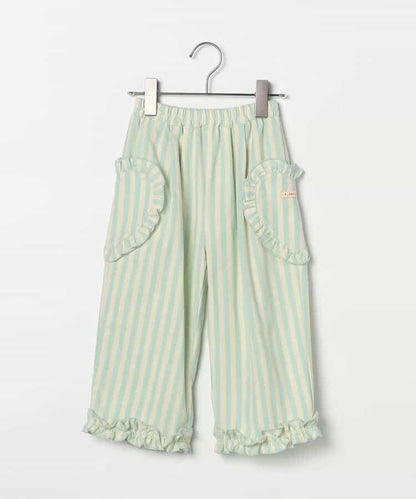 愛心口袋荷葉邊褲 Link