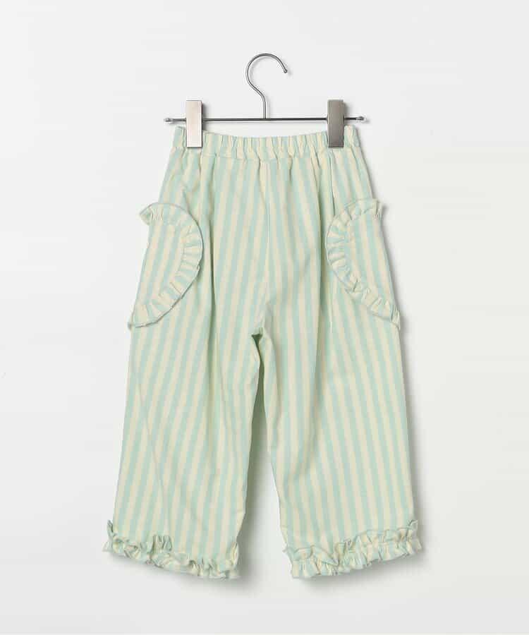 愛心口袋荷葉邊褲 Link