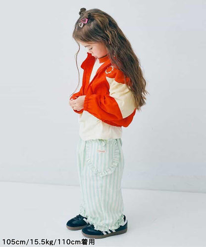 愛心口袋荷葉邊褲 Link