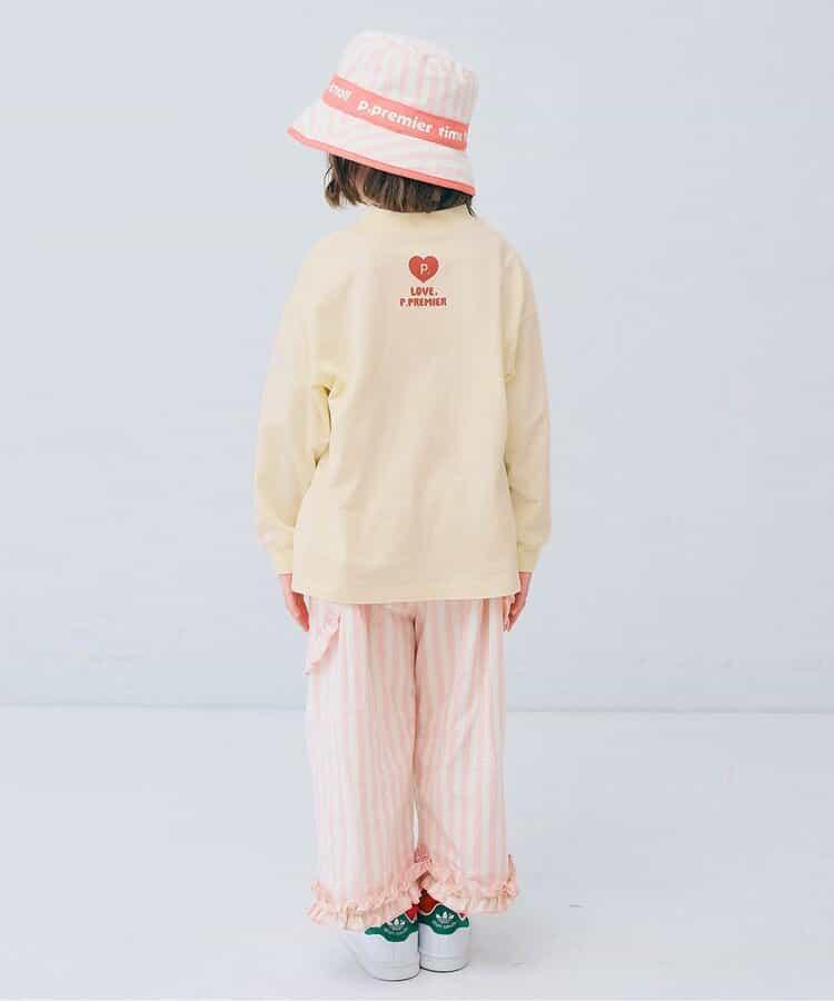 愛心圖案長袖T恤