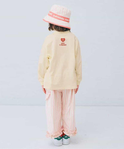 愛心圖案長袖T恤