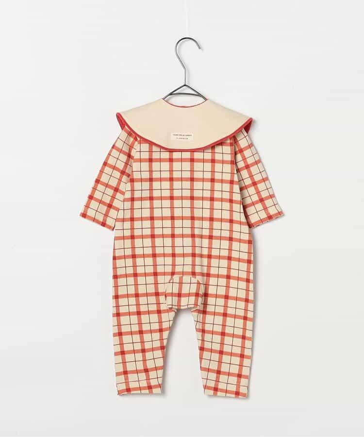 全印花彈力連體衣&圍嘴套裝 Link