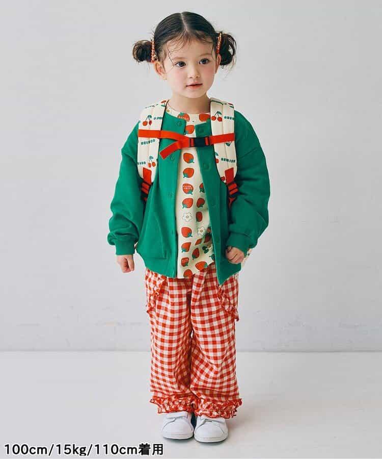 愛心口袋荷葉邊褲 Link