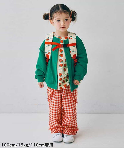 愛心口袋荷葉邊褲 Link