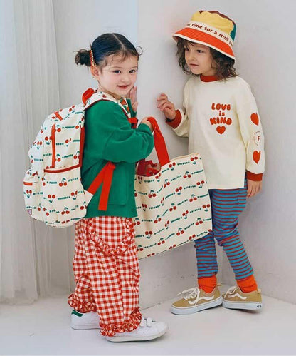 愛心口袋荷葉邊褲 Link