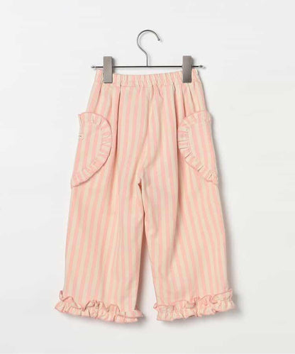 愛心口袋荷葉邊褲 Link