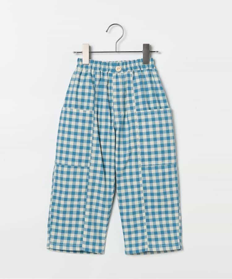 拼接設計寬鬆長褲 Link