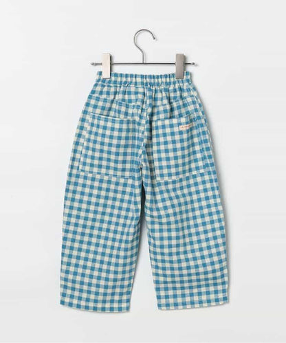 拼接設計寬鬆長褲 Link