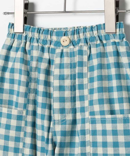 拼接設計寬鬆長褲 Link