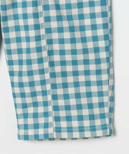 拼接設計寬鬆長褲 Link