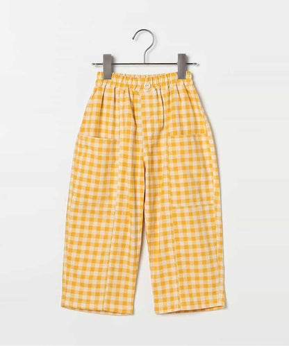 拼接設計寬鬆長褲 Link