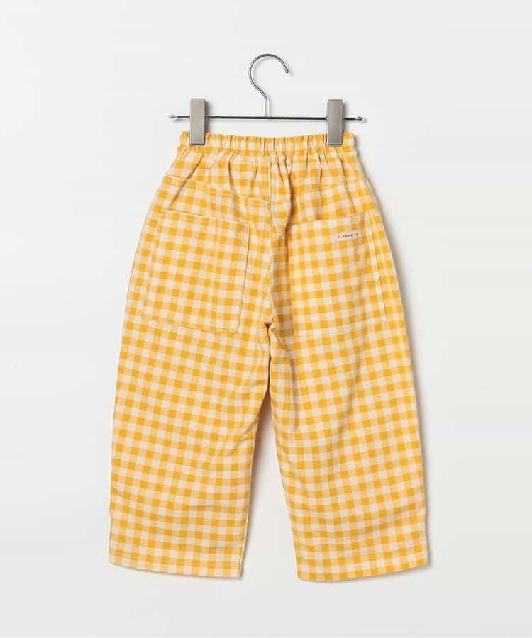 拼接設計寬鬆長褲 Link