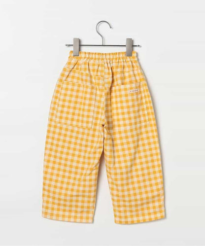 拼接設計寬鬆長褲 Link