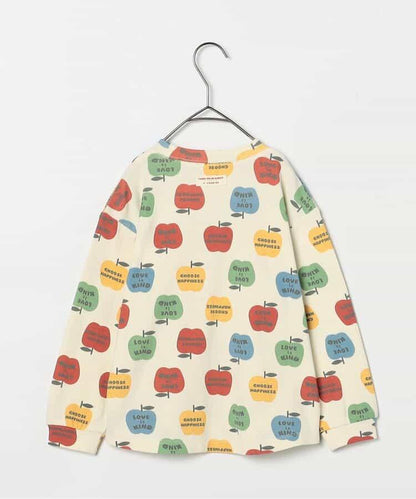 想要多色入手的全印花彈力長袖T恤 Link