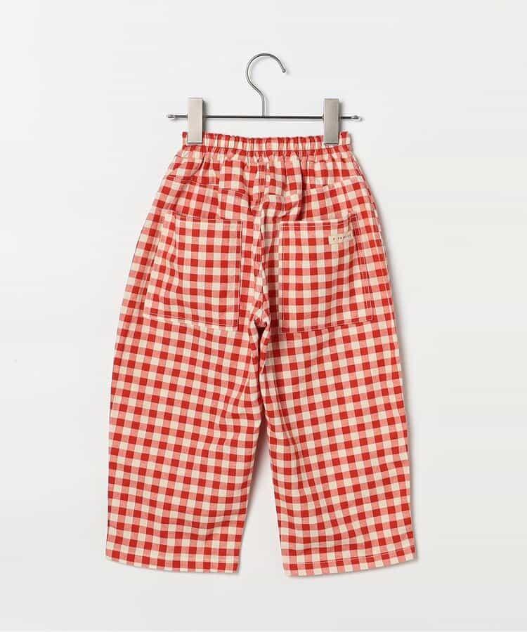 拼接設計寬鬆長褲 Link