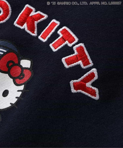 《Hello Kitty》蝴蝶結水手連衣裙