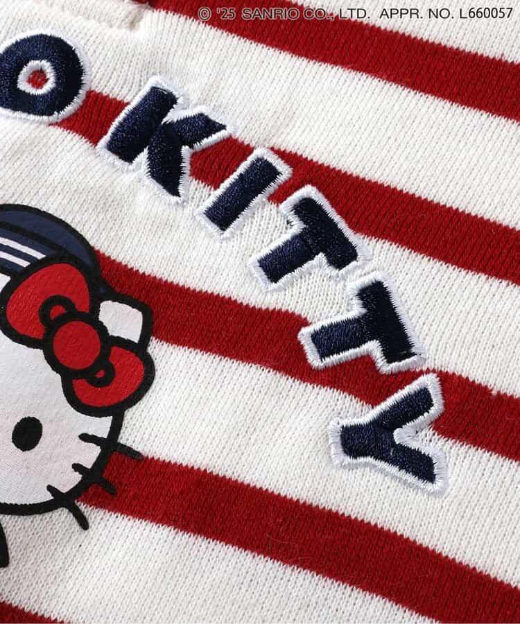 《Hello Kitty》蝴蝶結水手連衣裙