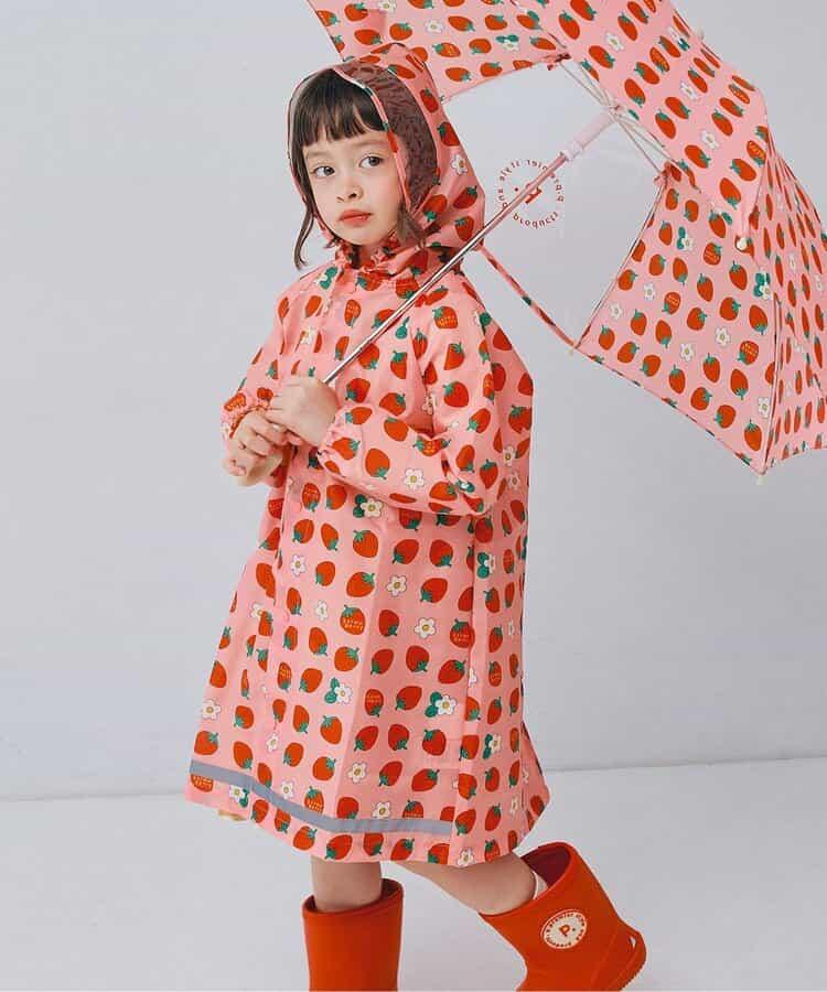 雨天樂趣滿版圖案雨衣
