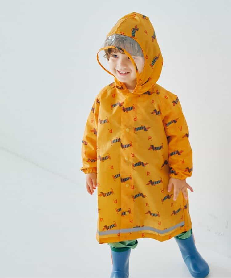 雨天樂趣滿版圖案雨衣