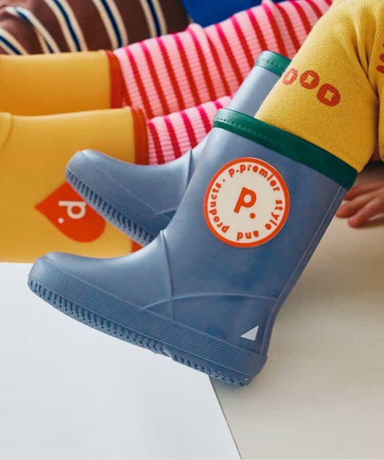 雨天趣味圖案設計雨靴