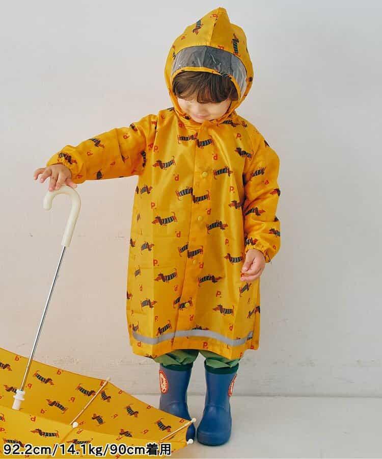 雨天樂趣滿版圖案雨衣