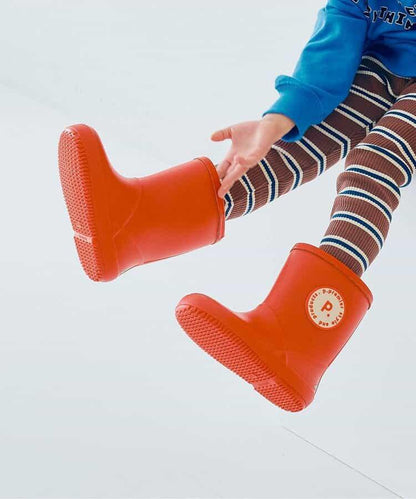 雨天趣味圖案設計雨靴