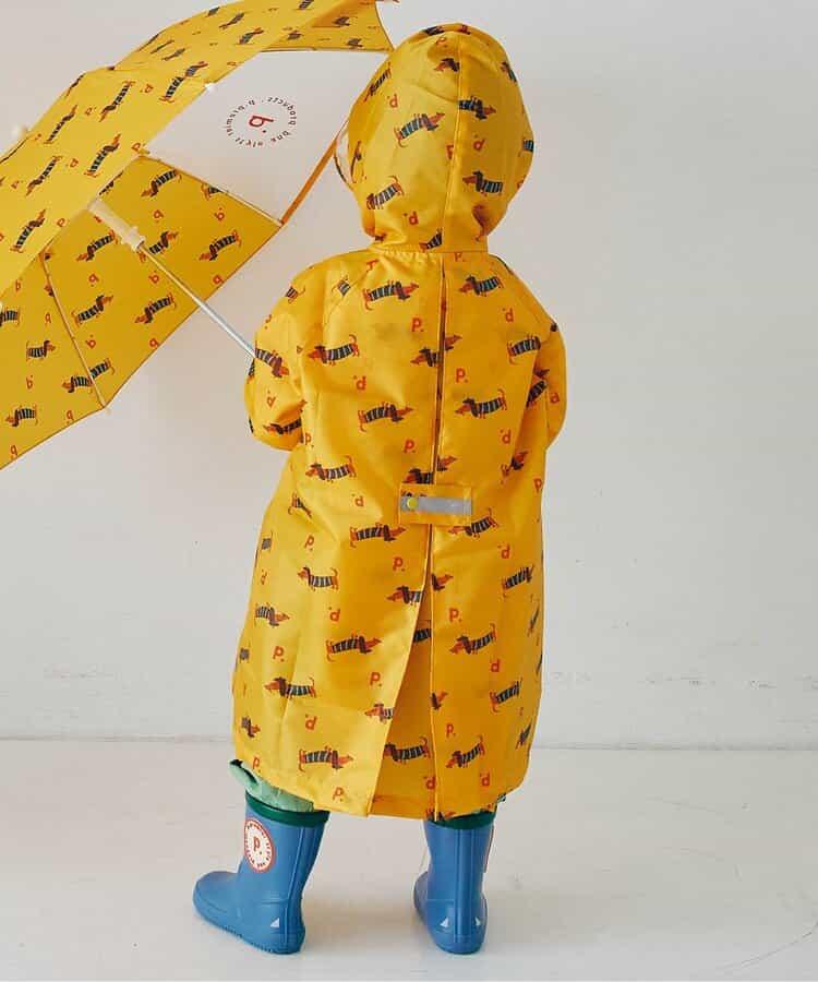 雨天樂趣滿版圖案雨衣