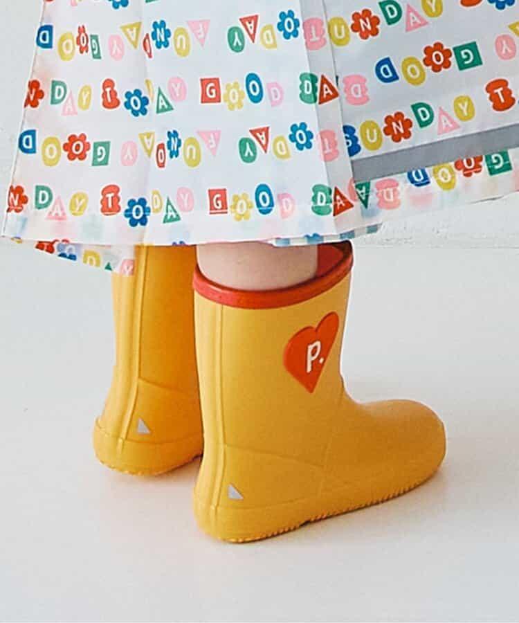雨天趣味圖案設計雨靴
